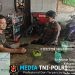 Sambangi Warga di Jam Istirahat, Polisi Sengah Temila Selipkan Himbauan Kamtibmas