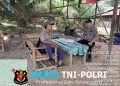 Pererat Silaturahmi, Polsek Air Besar Landak Gelar Patroli Dialogis dan Himbauan Kamtibmas di Desa Serimbu