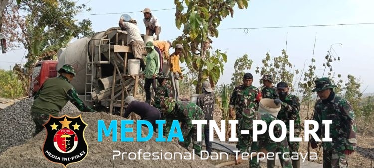 Semangat Pantang Menyerah TNI dan Warga Rampungkan Pembangunan Jalan di Desa Bercak