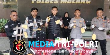 Polres Malang Bongkar Komplotan Pencuri Baterai Tower, 17 TKP Terungkap Kerugian Capai Rp 432 Juta
