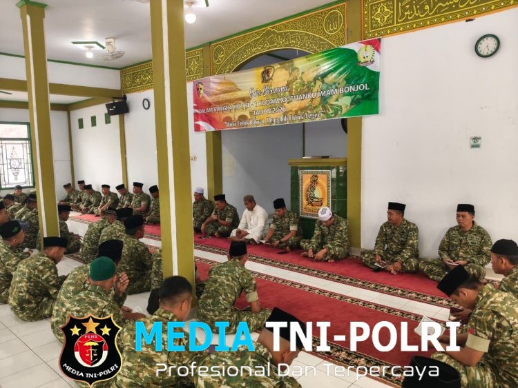 Doa Bersama, Kodim 0420/Sarko Peringati HUT Ke-1 Kodam XX/Tuanku Imam Bonjol