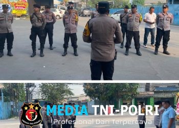 Polsek Cikarang Selatan Siapkan 34 Personel Amankan Deklarasi Asosiasi Pengusaha Pengelasan Indonesia