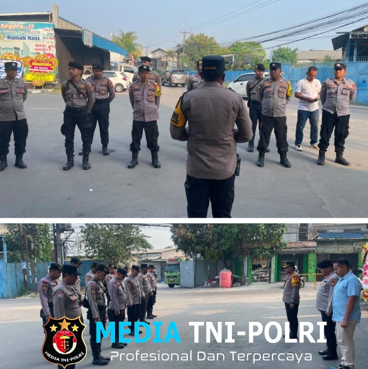 Polsek Cikarang Selatan Siapkan 34 Personel Amankan Deklarasi Asosiasi Pengusaha Pengelasan Indonesia
