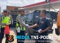 Sat Lantas Polres Mesuji Gelar Bhakti Sosial Tasi Berkah, Bagikan Nasi Kotak untuk Pengemudi, Petani dan Pekerja