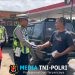 Sat Lantas Polres Mesuji Gelar Bhakti Sosial Tasi Berkah, Bagikan Nasi Kotak untuk Pengemudi, Petani dan Pekerja
