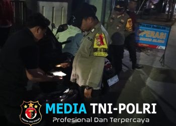 Polsek Babelan Gelar Operasi Kejahatan Jalanan, Antisipasi 3C hingga Tawuran