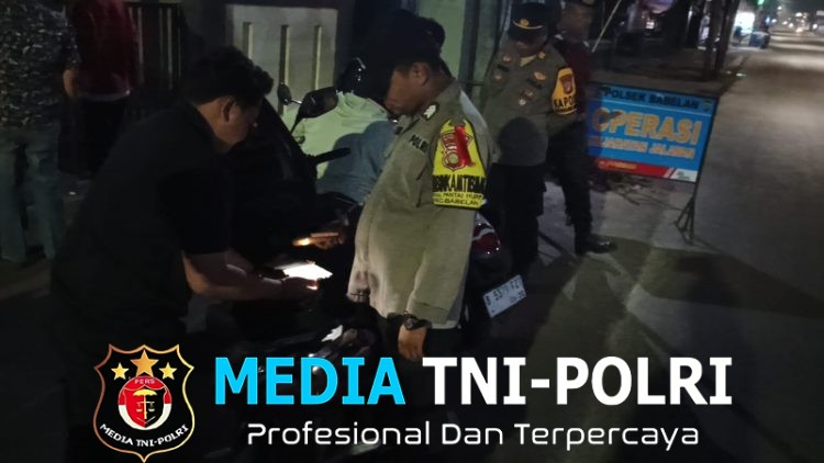 Polsek Babelan Gelar Operasi Kejahatan Jalanan, Antisipasi 3C hingga Tawuran