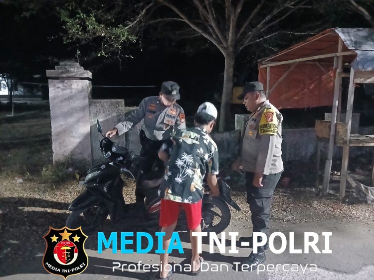 Polsek Muaragembong Gelar Operasi Kejahatan Jalanan, Cegah 3C hingga Tawuran