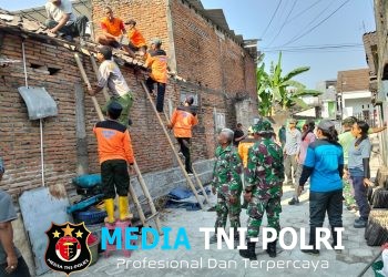 Pegangan dan Sentuhan Tangan Membawa Asa, TMMD Sengkuyung Tahap III TA. 2026 Wujudkan Hunian Yang Nyaman