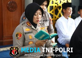 Sebagai Ikhtiar Spiritual dan Wujud Syukur kepada Allah SWT, Kapolres Lampung Utara Gelar Khataman Al-Qur’an dan Doa Bersama