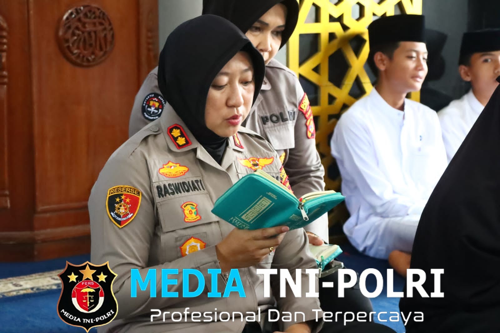 Sebagai Ikhtiar Spiritual dan Wujud Syukur kepada Allah SWT, Kapolres Lampung Utara Gelar Khataman Al-Qur’an dan Doa Bersama