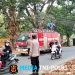 Sigap! Polisi, Damkar dan BPBD Bergerak Cepat Padamkan Kebakaran Warung Kuliner di Prosida Bandar Jaya