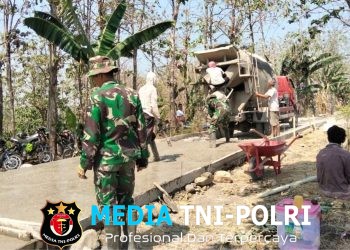 Berpacu dengan Waktu! Satgas dan Warga Kebut TMMD, Yakin Tuntas 100 Persen Sebelum Penutupan