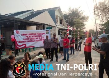 Jaga Jakarta Jaga Bekasi, Permainan Tradisional Semarakkan HUT ke-81 RI Bersama Warga Cikarang Timur