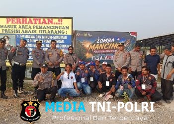 Jaga Jakarta Jaga Bekasi, Lomba Mancing Polsek Cikarang Utara Semarakkan HUT ke-81 RI Bersama Masyarakat