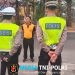 Jaga Jakarta Jaga Bekasi, Polres Metro Bekasi Amankan Car Free Day Hari Jadi Kabupaten Bekasi ke-76 dan HUT ke-81 RI