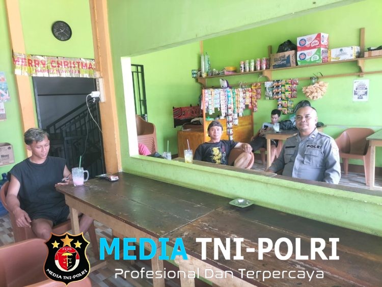 Patroli Humanis Polsek Meranti Duduk Bersama Warga, Serap Informasi dan Cegah Kejahatan