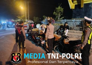 Patroli dan Razia Tempat Hiburan Malam Di Pringsewu, Polisi Amankan Dua Kendaraan Diduga Hasil Kejahatan