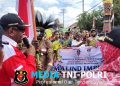 Antusiasme Masyarakat Merauke Semarakkan Karnaval Pembangunan HUT ke-81 RI