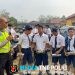 Polisi Jadi Pembina Upacara di SMPN 9 Ngabang, Siswa Diingatkan Stop Knalpot Brong dan Bullying