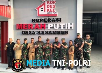 Kodim 0808/Blitar Telah Menyelesaikan Pembangunan KDKMP 260 Titik Sesuai milestone, Menjadi Tercepat Seluruh Indonesia
