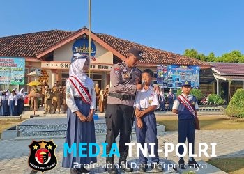 Polres Lampung Tengah Perkuat Pembinaan Pelajar, Bhabinkamtibmas Aktif Masuk Sekolah
