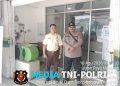 Sambangi Satpam Pegadaian, Polsek Ngabang Bangun Komunikasi untuk Ciptakan Kamtibmas Kondusif
