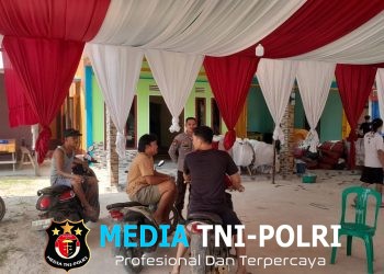Datangi Warganya, Polisi Berikan Himbauan nya Terkait Kamtibmas