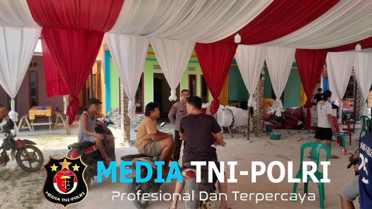 Datangi Warganya, Polisi Berikan Himbauan nya Terkait Kamtibmas