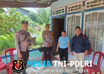 Antisipasi El Nino, Kapolsek Kuala Behe Sambangi Rumah Warga dan Ingatkan Bahaya Musim Kemarau