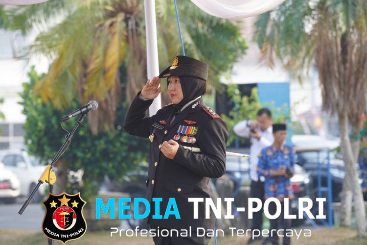 Kapolres Lampung Utara Pimpin Upacara Hari Veteran Nasional 2026