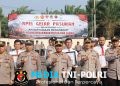 Kapolres Mesuji Pimpin Apel Pagi, Berikan Penghargaan Bagi Personel Berprestasi