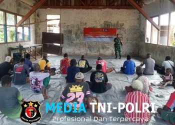 Untuk Masa Depan Anak Personel Satgas TMMD 129 Sosialisasikan Program Sekolah Rakyat di Wanam