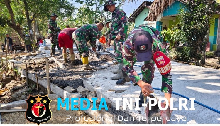 Bukan Sekadar Mengecor, Satgas TMMD Pastikan Jalan Aman hingga ke Pintu Rumah Warga