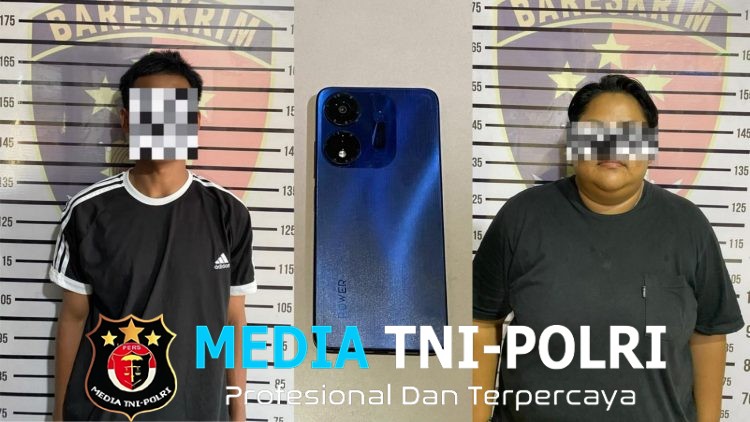 Polres Pringsewu Ungkap Kasus Pencurian Ponsel, Dua Terduga Pelaku Diamankan