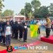 Semarak HUT RI ke-81, Polsek Bojongmangu Amankan Gerak Jalan Diikuti 500 Peserta