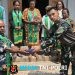 Pererat Tali Persaudaraan, Satgas Yonif 645/GTY Serahkan Alkitab di Gereja Benawa