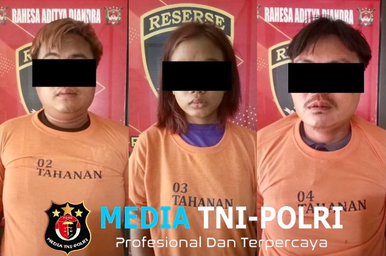 Komplotan Curat Lintas Kabupaten Kota Berhasil Diringkus Tim Gabungan Tekab 308 Polres Lampung Tengah dan Polsek Terbanggi Besar