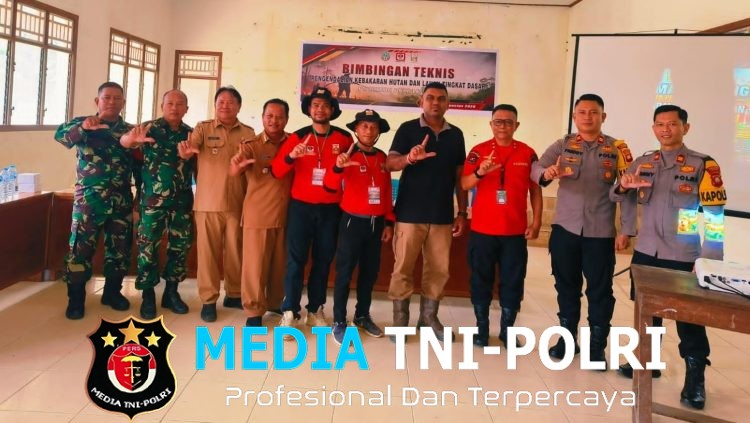 Polri Bersama Stakeholder Perkuat Kesiapsiagaan Menghadapi Karhutla di Wilayah Mempawah Hulu–Menjalin