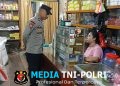 Cegah Aksi Pencurian Malam Hari, Polisi Mandor Datangi Toko dan Beri Imbauan