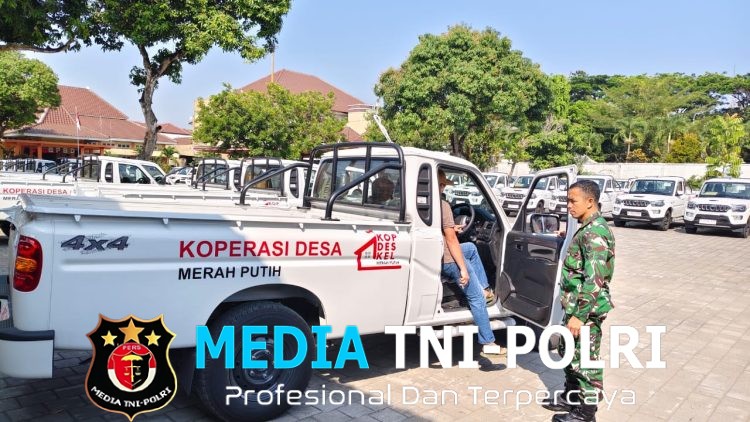 Mahindra Mengaspal di Desa, KDKMP Boyolali Diperkuat 50 Armada Operasional