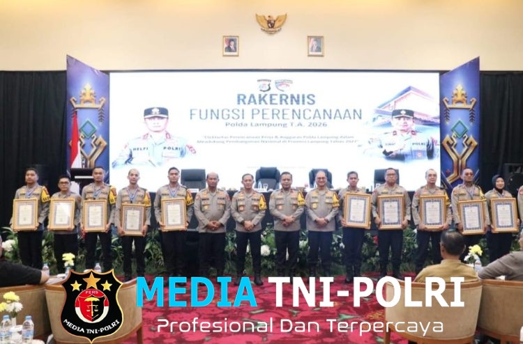 Raih Nilai Kinerja Anggaran Terbaik Semester I 2026, Polres Lampung Utara Terima Penghargaan dari Kapolda Lampung