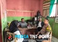 Bhabinkamtibmas Polsek Kedungwaringin Sambangi Warga Bojongsari, Ajak Aktif Jaga Kamtibmas