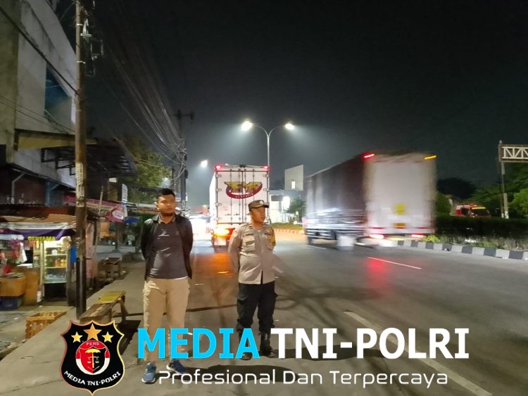 Polsek Cikarang Utara Gelar KRYD Dini Hari, Antisipasi Kejahatan Jalanan, 3C, dan Tawuran