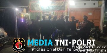 Polsek Babelan Gelar Patroli Biru Dini Hari di Pulo Timaha, Antisipasi 3C dan Kejahatan Lainnya