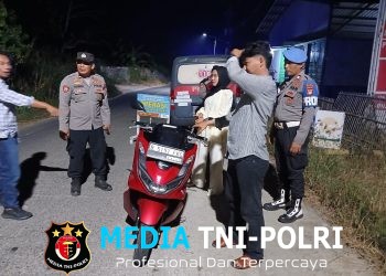 Polsek Muaragembong Gelar OKJ dan Patroli Biru, Antisipasi 3C hingga Tawuran