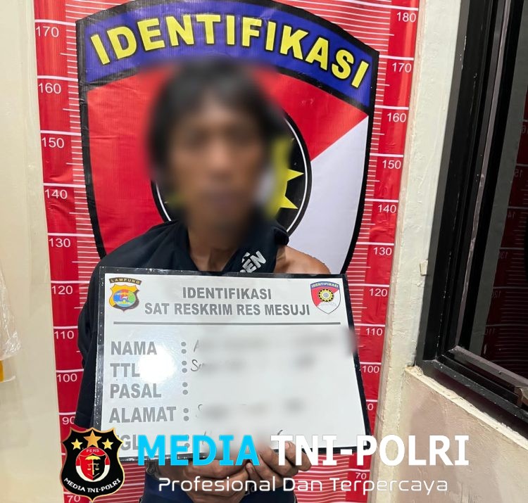 Kejar dan Tangkap! Kurang Dari 2×24 Jam Tim Gabungan Polres Mesuji Berhasil Ringkus Pelaku Pembunuhan di Wiralaga I