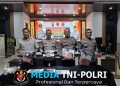 Polres Mesuji Gelar Konferensi Pers, Ungkap Kasus Tindak Pidana Pembunuhan Berencana di Desa Wiralaga I