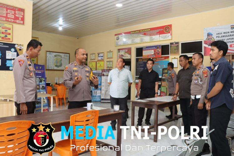 Kapolres Pringsewu Cek Pelayanan Publik, Dorong SPKT Bertransformasi ke Sistem Digital