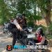 Patroli R2 Sat Samapta Polres Lampung Utara Bantu Warga Kendaraan Mogok di Jalan